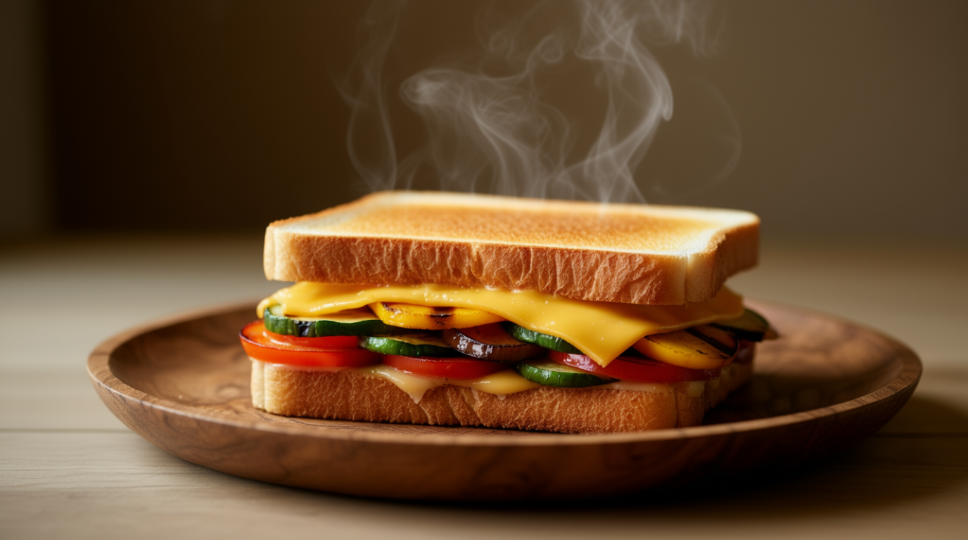 Сытный тост-сэндвич